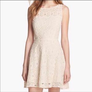 BB Dakota White/Ivory Lace Dress